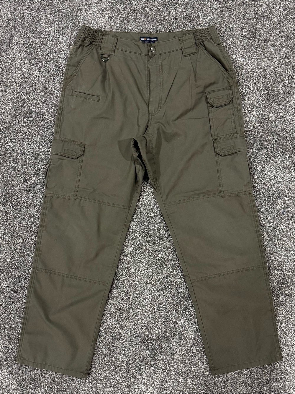 5.11 Tactical Taclite Pro Ripstop Cargo Pants 36x32 TDU Green Regular Fit 74273